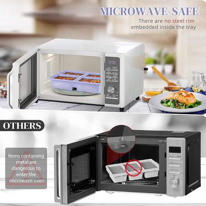 2 PACK 1 Cup Silicone Freezer Trays - Image 4