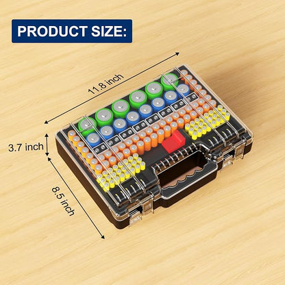 Battery Organizer Storage Holder Box Case - Image 5