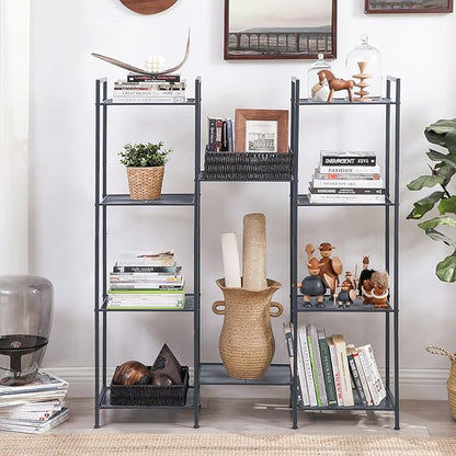 SONGMICS 5-Tier Storage Rack, Bathroom Shelf, Extendable Plant Stand - Image 6