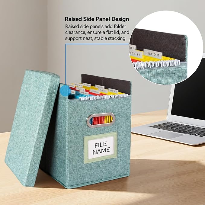 2 Pack Hanging File Folders Organizer - Image 4