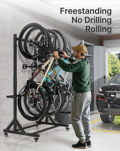 monTEK Freestanding Bike Storage Rack - Image 2