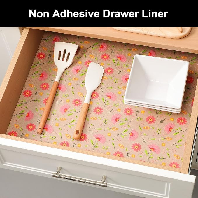 Cooyes Shelf Liner – Premium Non-Adhesive Cabinet & Drawer Liner - Image 4