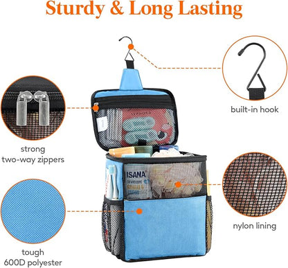 Lifewit Mesh Shower Caddy Bag Portable - Image 3