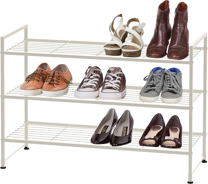Simple Houseware 3-Tier Stackable Shoes Rack Storage Shelf by SimpleHouseware