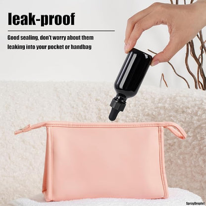 12 Pcs, 2oz Glass Dropper Bottle, Leakproof Tincture Bottles - Image 5