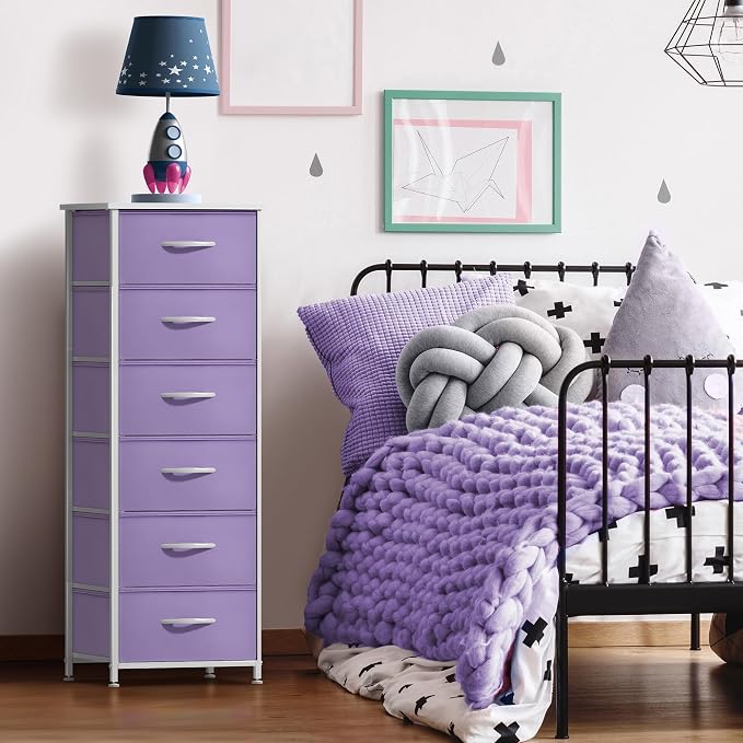 Sorbus Fabric Dresser for Kids Bedroom - Image 2