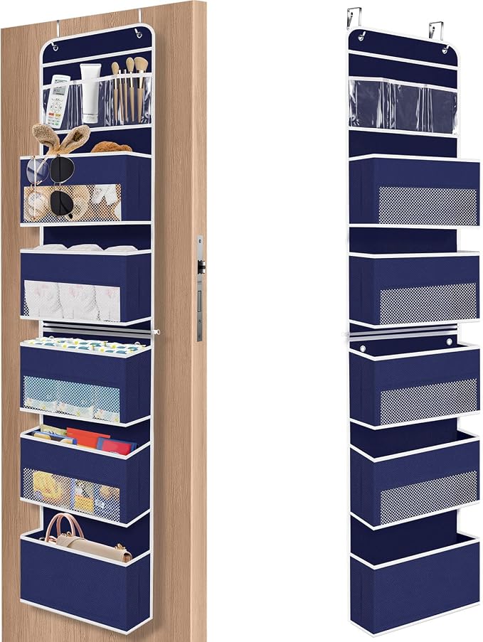 6-Tier Over The Door Organizer Hanging Storage Organizers by SpaceHacks