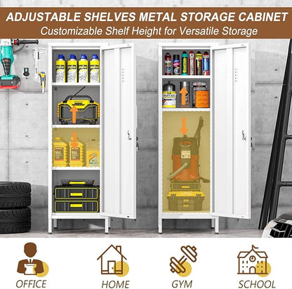 pozdeg 47.24" Metal Storage Locker - Image 6