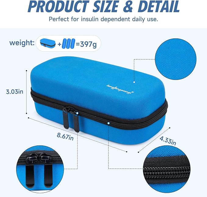 YOUSHARES Insulin Cooler Travel Case - Image 3