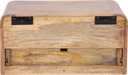 Kate and Laurel Kato Transitional Wood Floating Side Table - Image 7