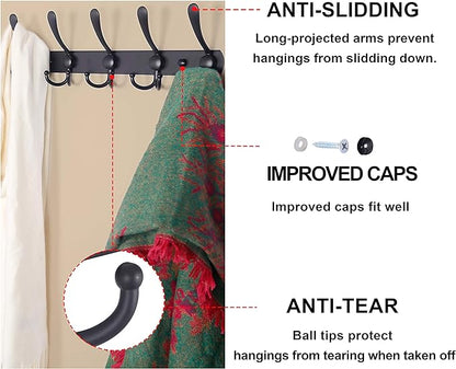 Dseap Coat Rack Wall Mounted - Image 2
