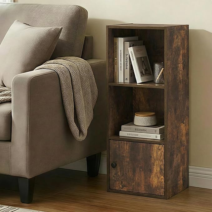 Furinno LUDER Book Shelf, 3-Tier Bookshelf - Image 5