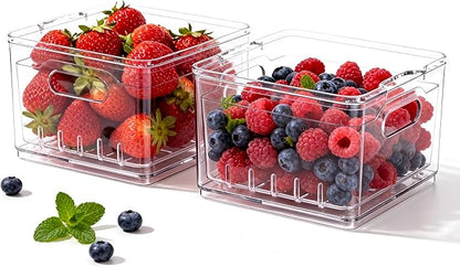 2 Pack Fruit Storage Containers by TAYUOO