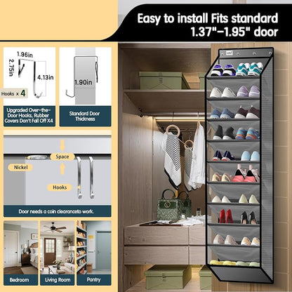 10 Tier Over The Door Organizer - Image 4