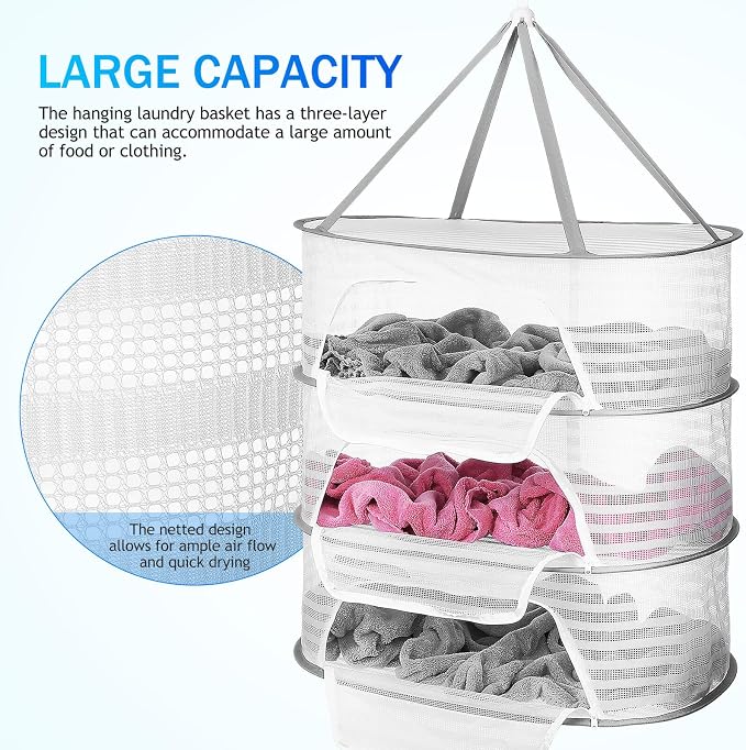 Toyvian Hanging Drying Rack - Image 9