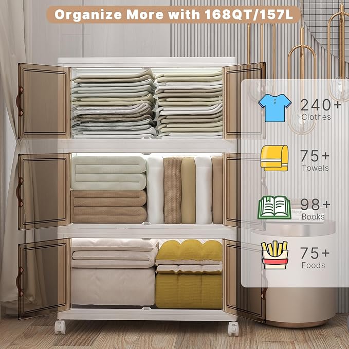 Extra Large Stackable Storage Bins - Image 7