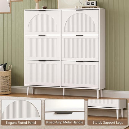BORNOON Shoe Cabinet for Entryway - Image 5