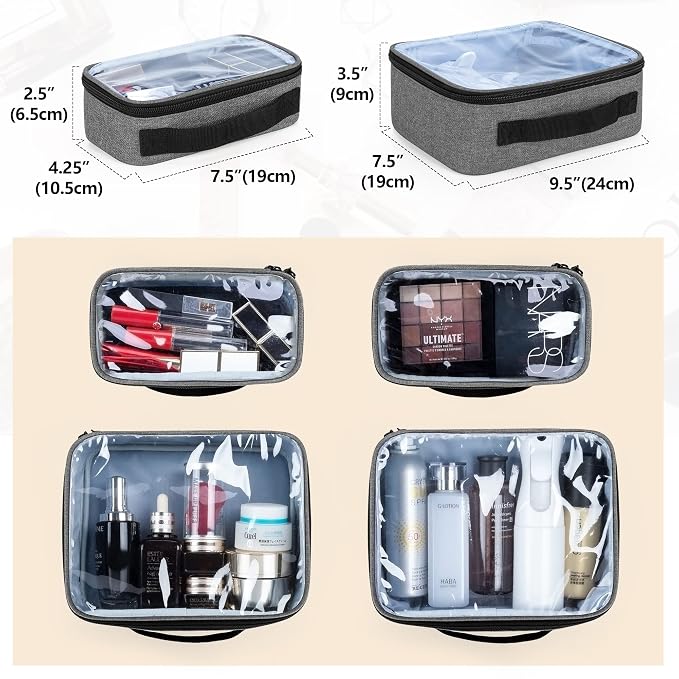 BAFASO Makeup Bag Cosmetic Bag - Image 2