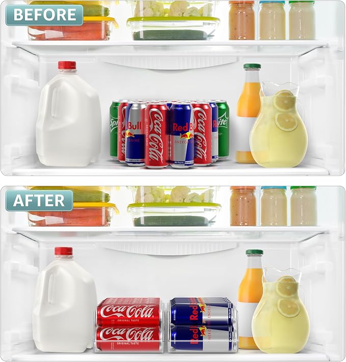 Sorbus Skinny Soda Can Organizer - Image 5