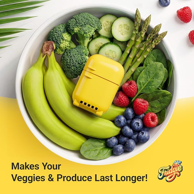 Fridgie Produce Saver, Ethylene Gas Absorber, Fresh Fruit Saver - Image 6
