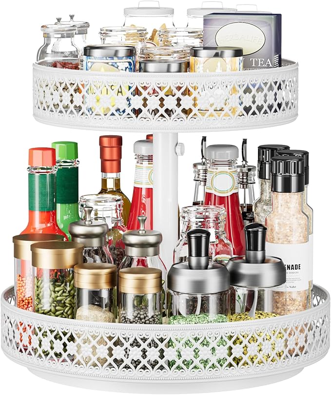 Lazy Susan Organizer 2 Tier by OVICAR