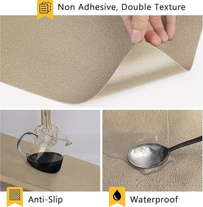WochiTV Shelf Liner for Cabinets, Drawer Non Adhesive Non Slip Foam Mat for - Image 2