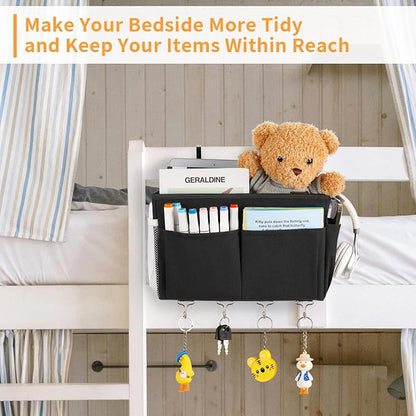 Bedside Storage Organizer 5 Pockets - Image 4