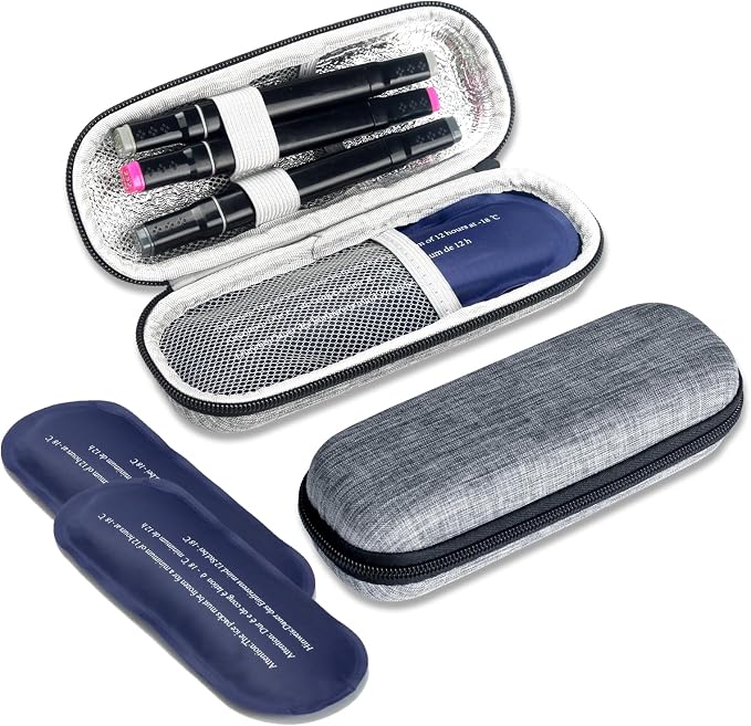 Insulin Cooler Travel Case by GMOHOUD