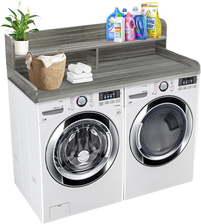 Royxen Laundry Countertop with Storage Universal Fit, Washer and Dryer by Royxen