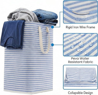 efluky Slim Laundry Basket, Narrow Laundry Hamper - Image 3