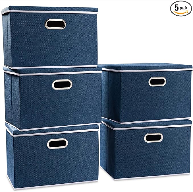 PRANDOM Large Collapsible Storage Bins by Prandom