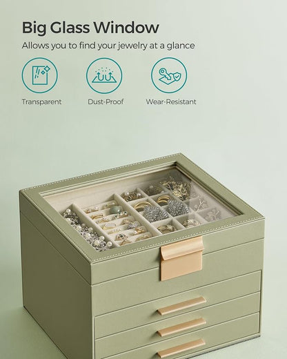 SONGMICS Jewelry Box Organizer - Image 4