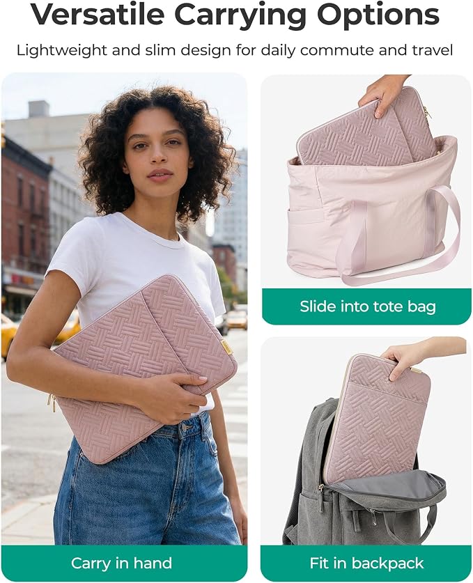 BAGSMART Laptop Sleeve Bag Compatible - Image 2