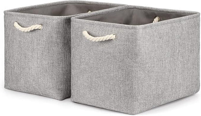 Bidtakay Grey Baskets Shelf Baskets by BidtakayBaskets