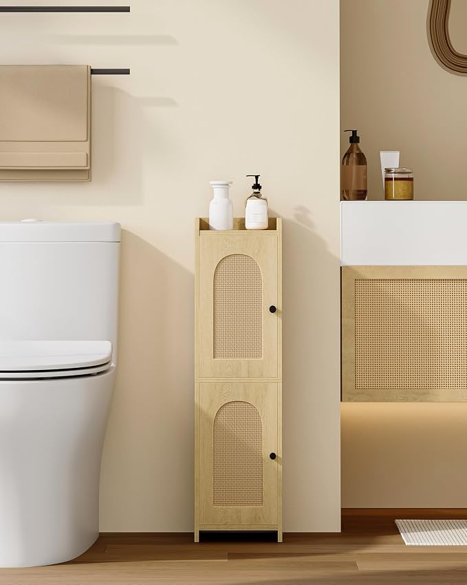 Hzuaneri Bathroom Storage Cabinet, Small Corner Floor Cabinet by Hzuaneri