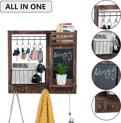 Key Holder for Wall, Mail Organizer Wall Mount - Image 3