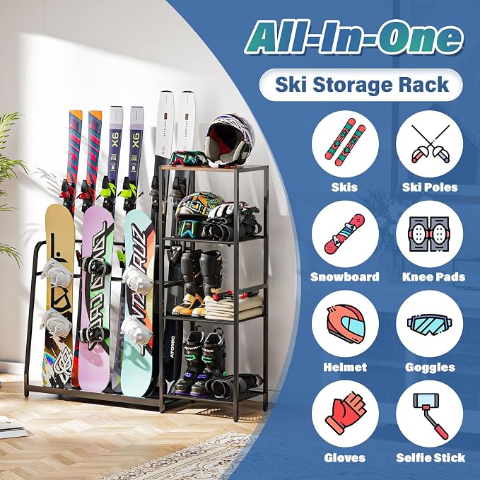 Freestanding Snowboard Rack - Image 3