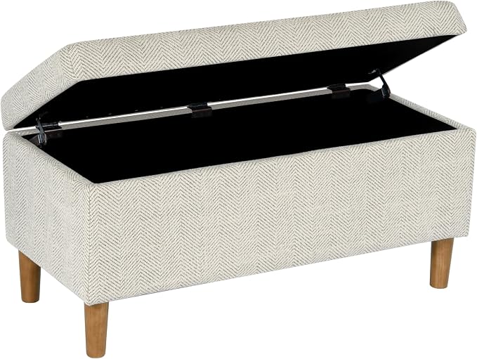 HomePop Malmo 36" Storage Bench - Image 6