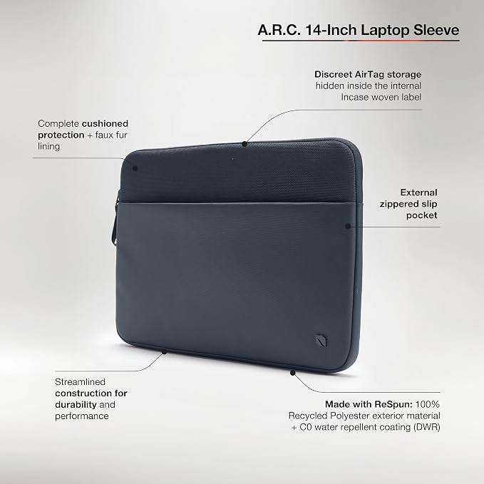 Incase A.R.C. Laptop Sleeve 14 Inch – MacBook Case - Image 3