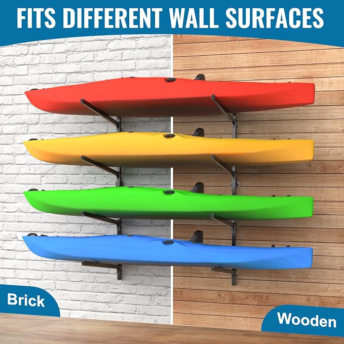 Kayak Storage Rack, Kayak Wall Mount Rack, Kayak Rack - Image 4