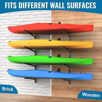 Kayak Storage Rack, Kayak Wall Mount Rack, Kayak Rack - Image 4