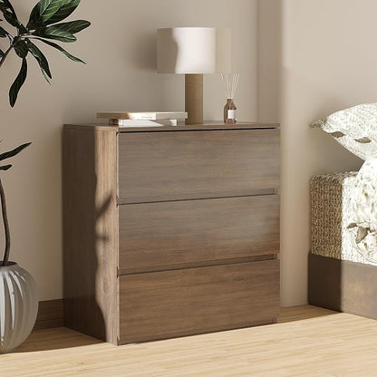 woodtalks 3 Drawer Dresser, Wood Chest Drawers by WoodTalksHome