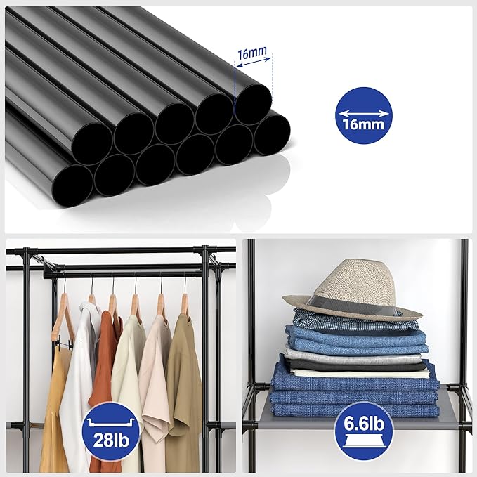 Portable Closet, Wardrobe Closet - Image 3