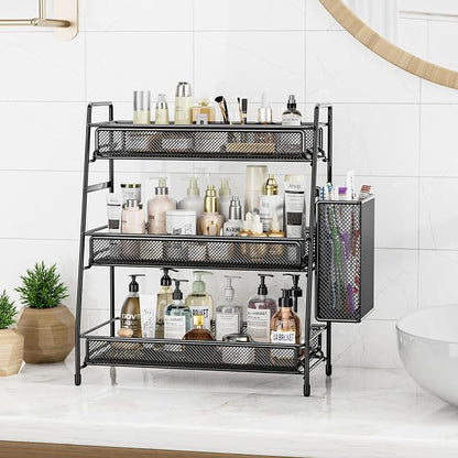EKNITEY Bathroom Countertop Organizer Shelf - Image 2