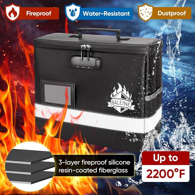 BALEINE Fireproof Document Box - Image 5