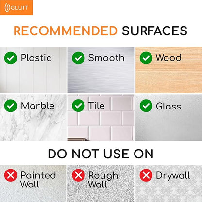 GLUIT Adhesive Large Wall Hooks - Image 3