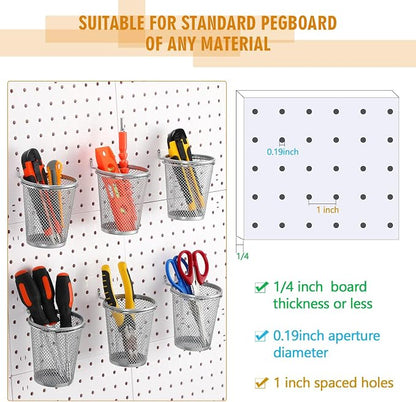 Spakon 6 Sets Pegboard Cups - Image 5