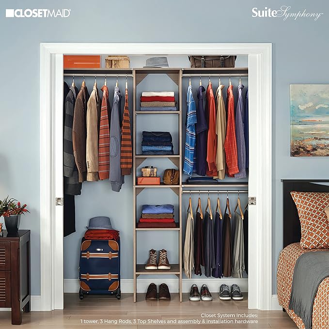 ClosetMaid 1951140 SuiteSymphony 16-Inch Closet Organizer - Image 2