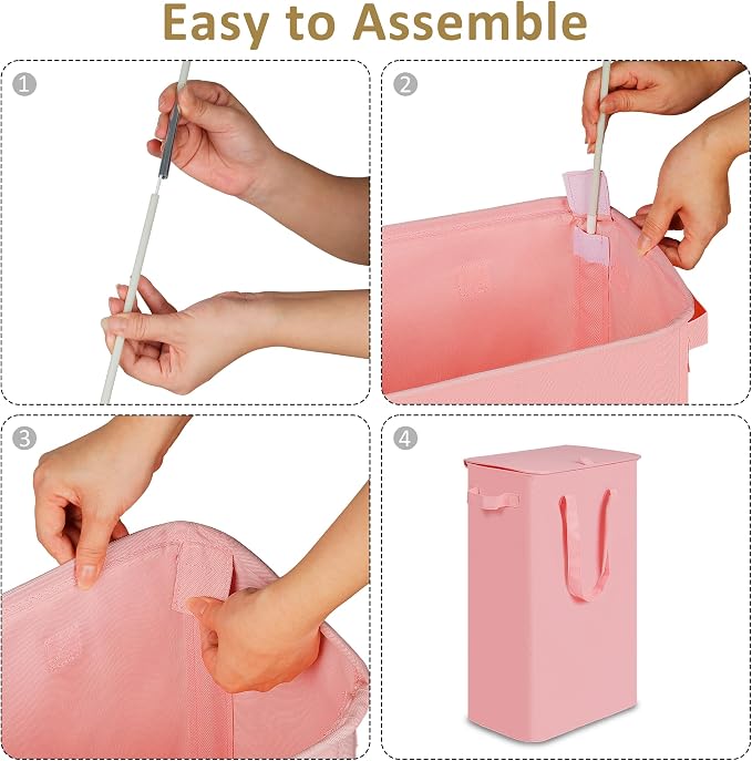 efluky Slim Laundry Basket - Image 4