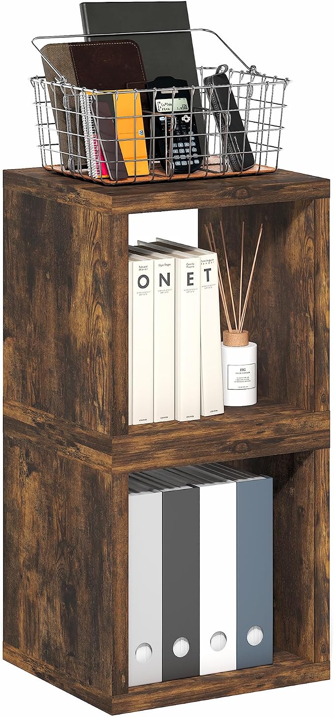 Furinno Cubicle Book Shelf, Cube Storage Organizer Bookcase by Furinno-FitsYourSpaceFitsYourBudget